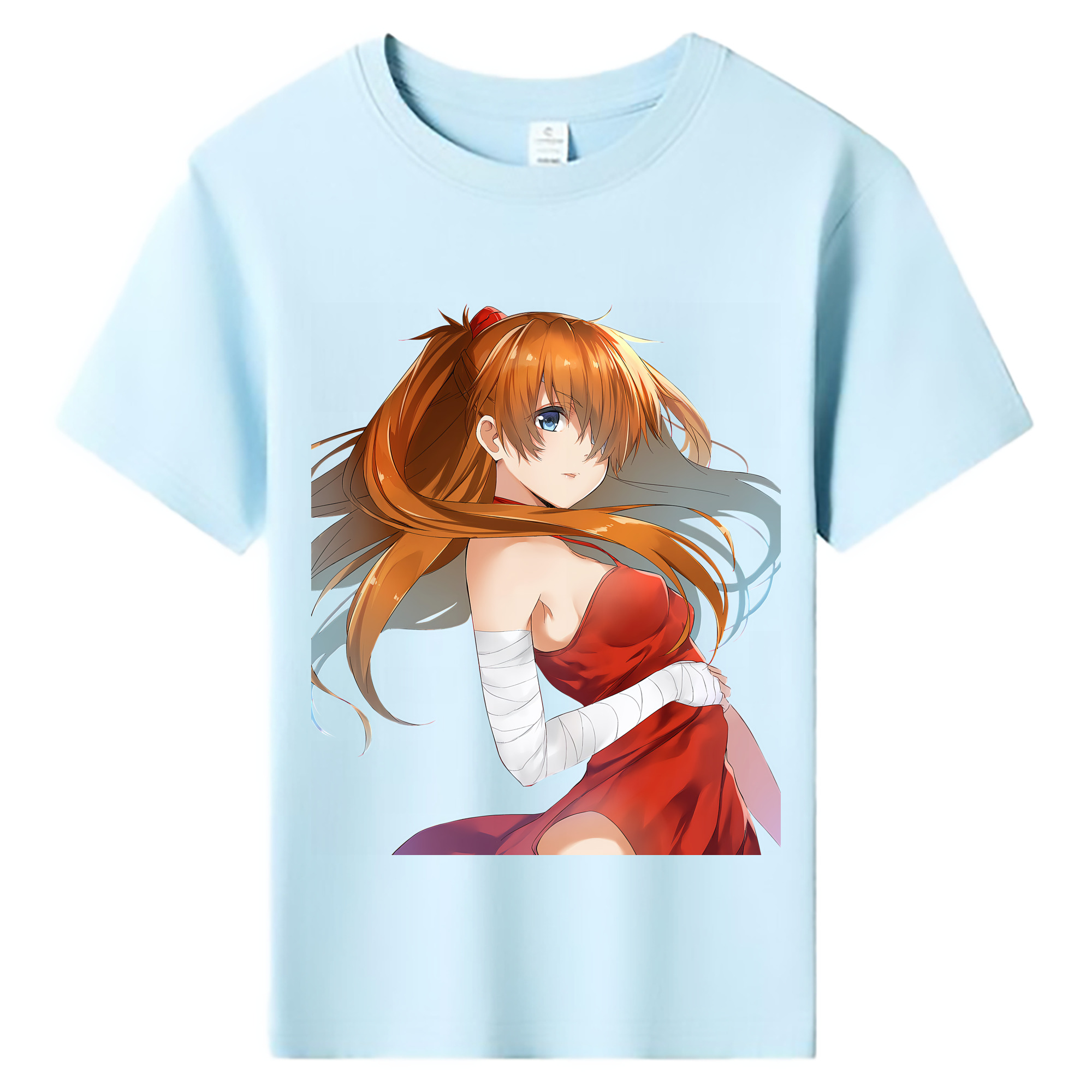（画像用） EVA 新世紀エヴァンゲリオン 綿100％キッズTシャツ（フロントプリント）